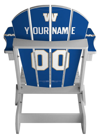 Winnipeg Blue Bombers CFL Jersey Chair