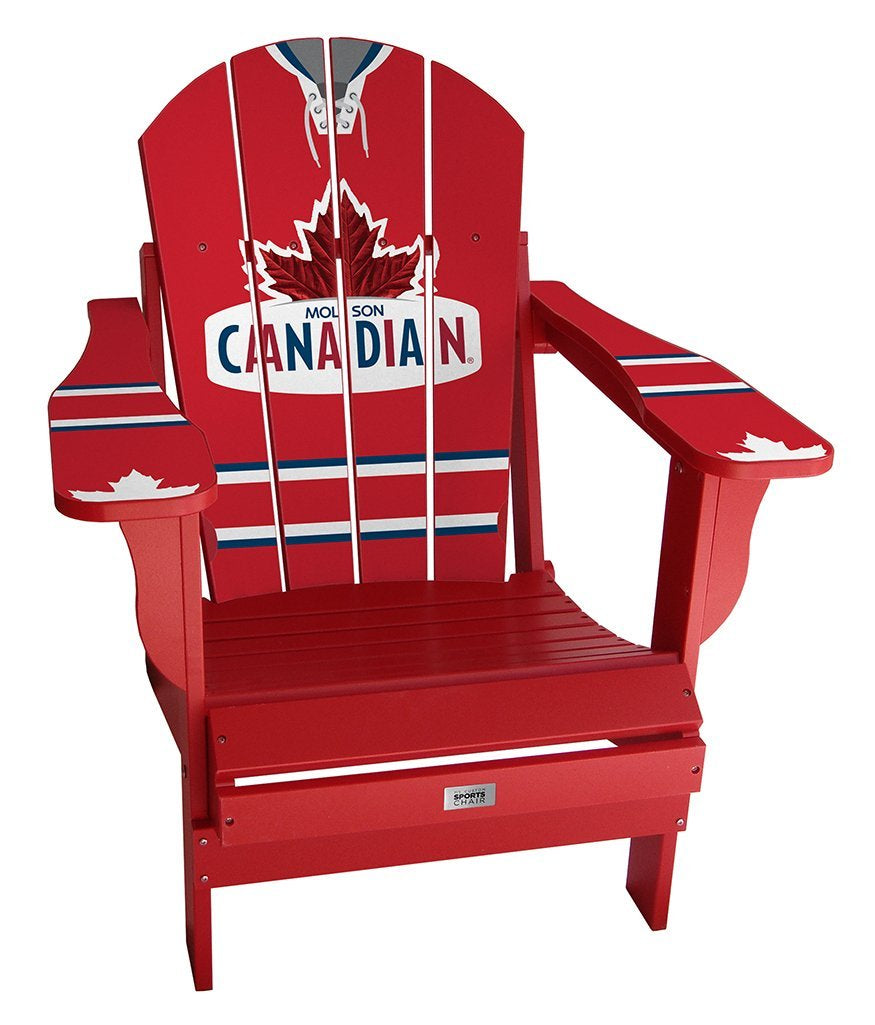 Molson Canadian Red Custom Sports Chair