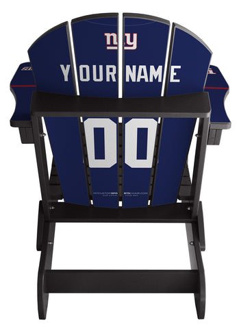 New York Giants NFL Jersey Chair