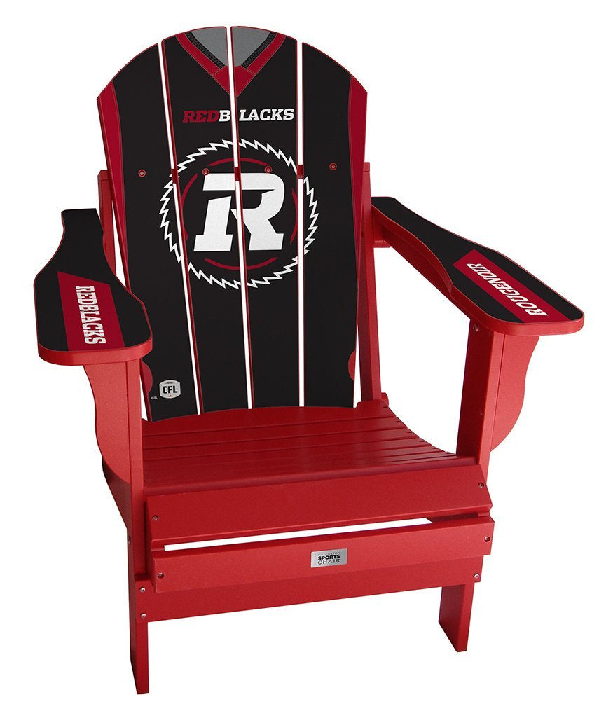 Ottawa RedBlacks CFL Jersey Chair
